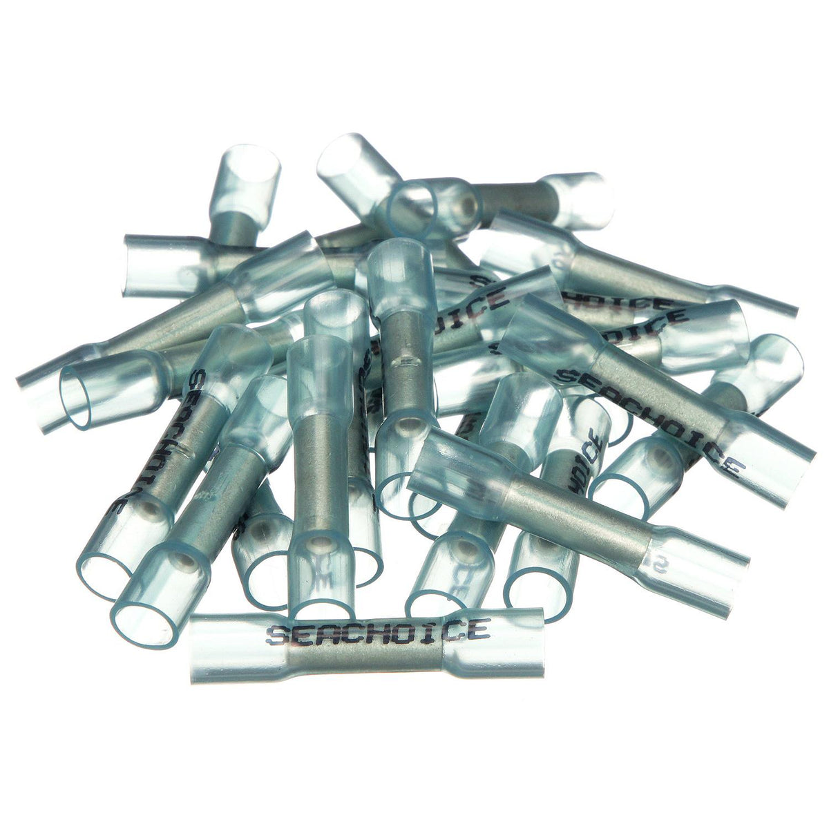 16-14 Heat Shrink Butt Connectors, Blue, 500/PK