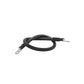 Tinned Copper Battery Assembly, 2 AWG, Black, 2ft