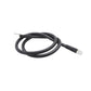 Tinned Copper Battery Assembly, 2 AWG, Black, 4ft