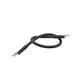 Tinned Copper Battery Assembly, 4 AWG, Black, 2ft