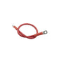 Tinned Copper Battery Assembly, 4 AWG, Red, 2ft