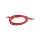 Tinned Copper Battery Assembly, 4 AWG, Red, 6ft