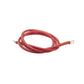 Tinned Copper Battery Assembly, 4 AWG, Red, 6ft