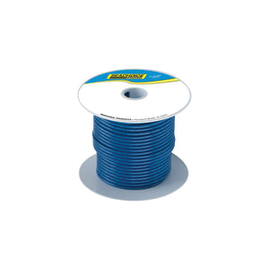 Tinned Copper Marine Wire, 10 AWG, Dark Blue, 100ft