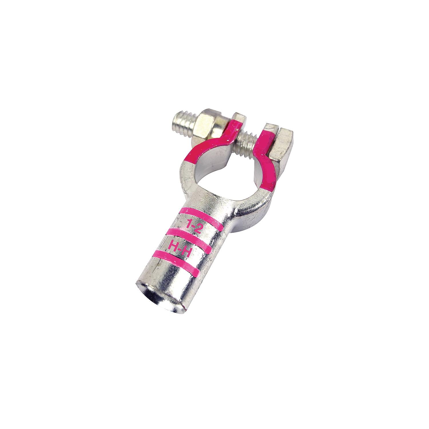 Battery Terminal - Post Top Style 1-2 Gauge - Positive