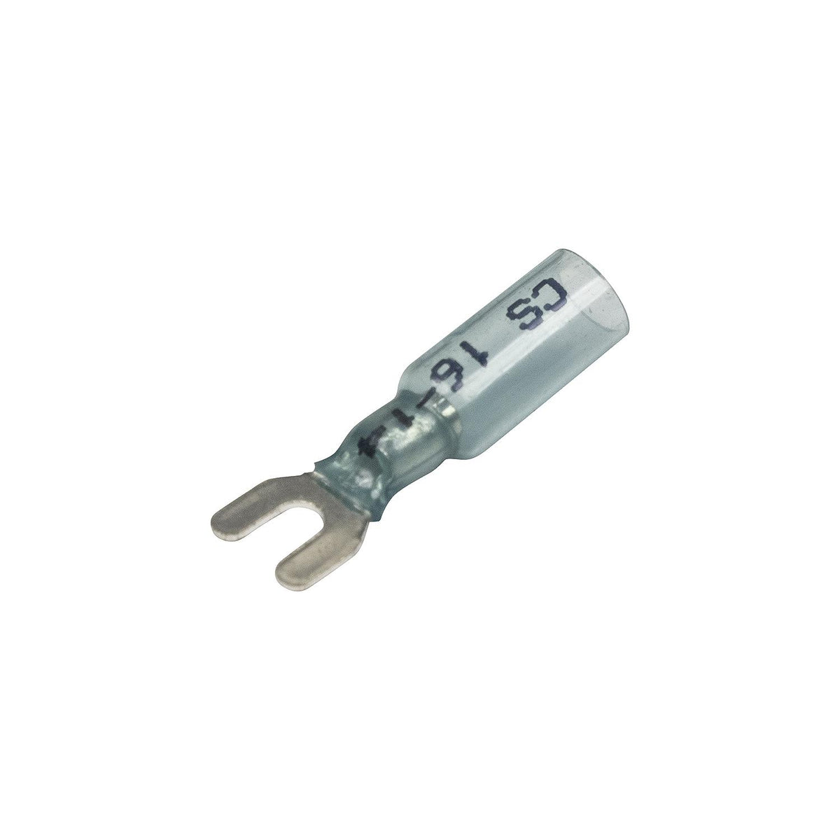 3-To-1 Heat Shrink Spade Terminal, 16-14 Ga., #6 Stud, 25/PK