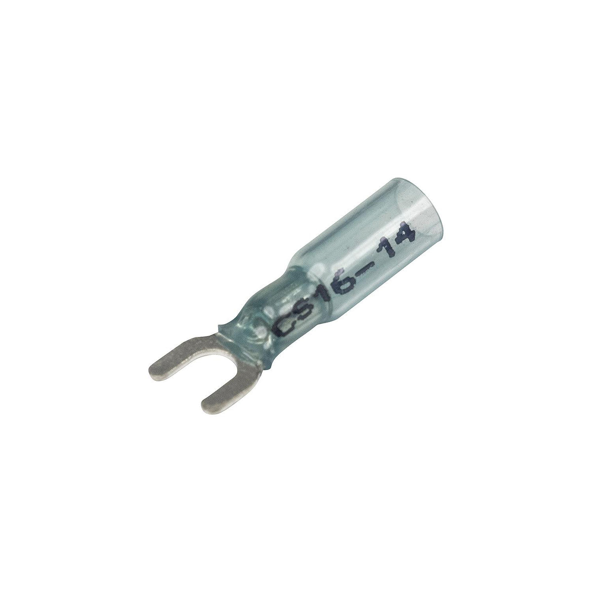 3-To-1 Heat Shrink Spade Terminal, 16-14 Ga., #8 Stud, 25/PK