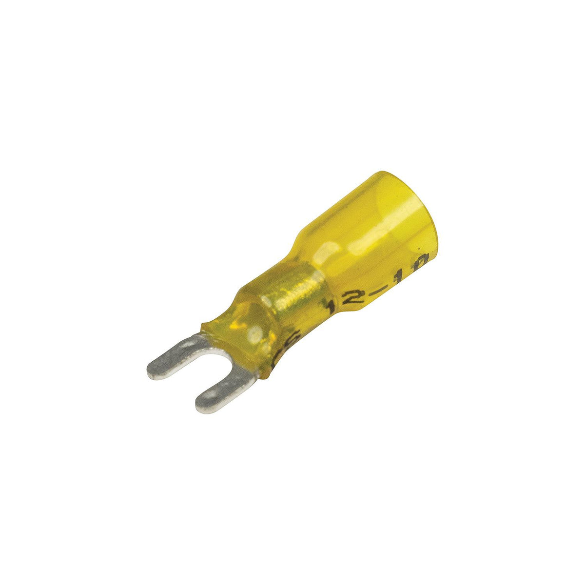 3-To-1 Heat Shrink Spade Terminal, 12-10 Ga., #6 Stud, 25/PK