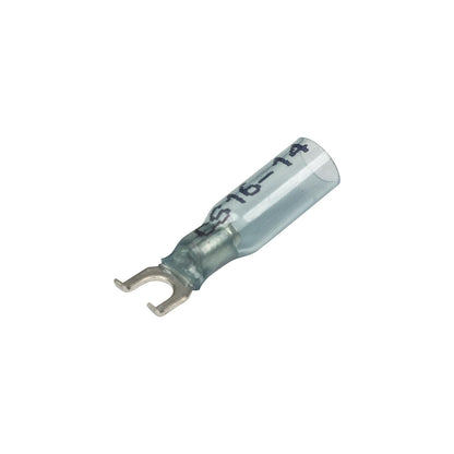 3-To-1 Heat Shrink Spade Terminal, 16-14 Ga., #10 Stud, 25/PK