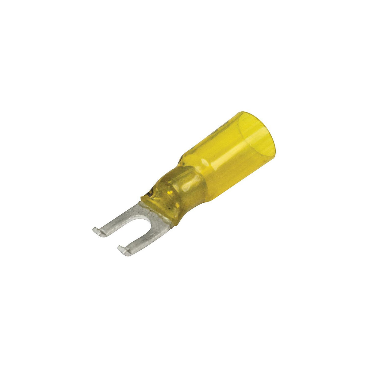 3-To-1 Heat Shrink Spade Terminal, 12-10 Ga., #8 Stud, 25/PK