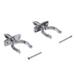 Chrome Plated Zinc Rowlock Set, 2/PK