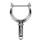 Chrome Plated Zinc Rowlock Horns Only, 2/PK