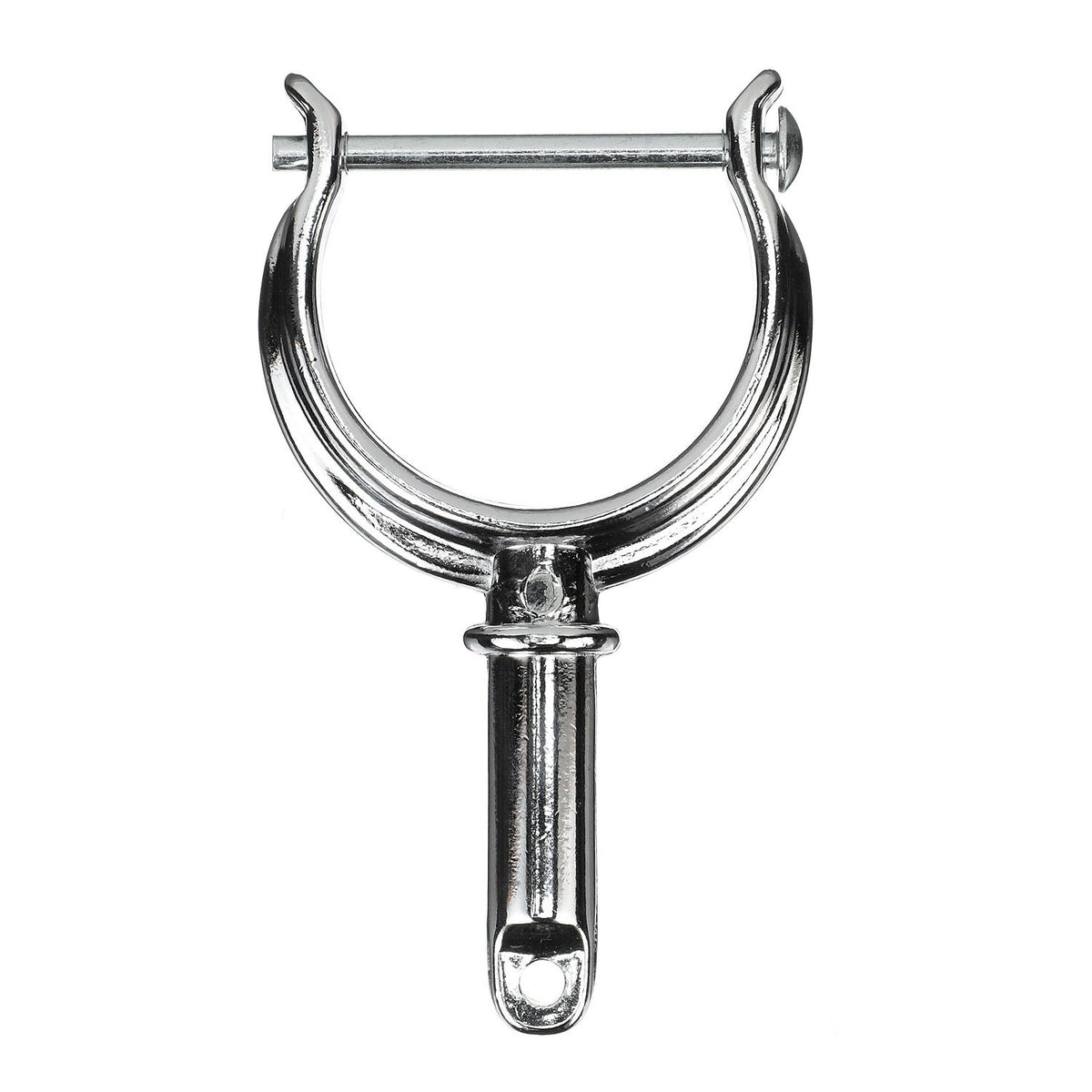 Chrome Plated Zinc Rowlock Horns Only, 2/PK