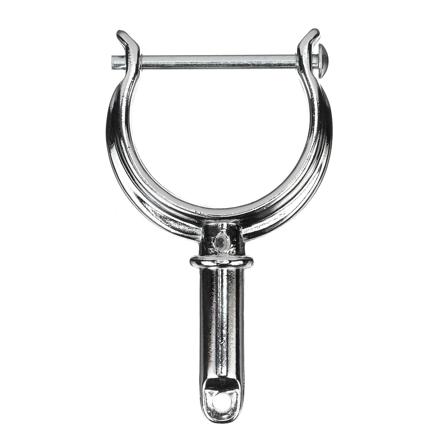 Chrome Plated Zinc Rowlock Horns Only, 2/PK