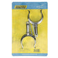Chrome Plated Zinc Rowlock Horns Only, 2/PK