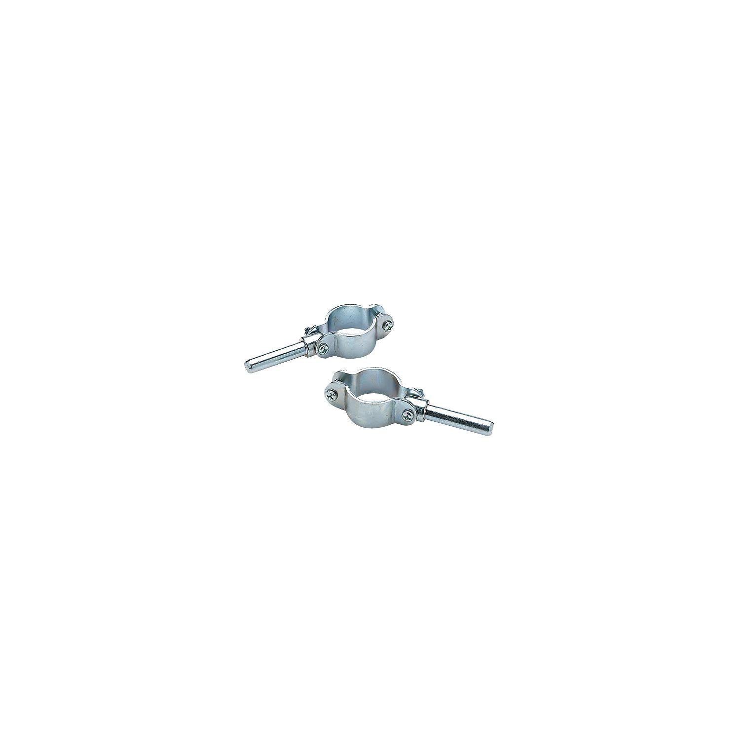 Zinc Plated Steel Clamp-On Oarlocks, 2/PK