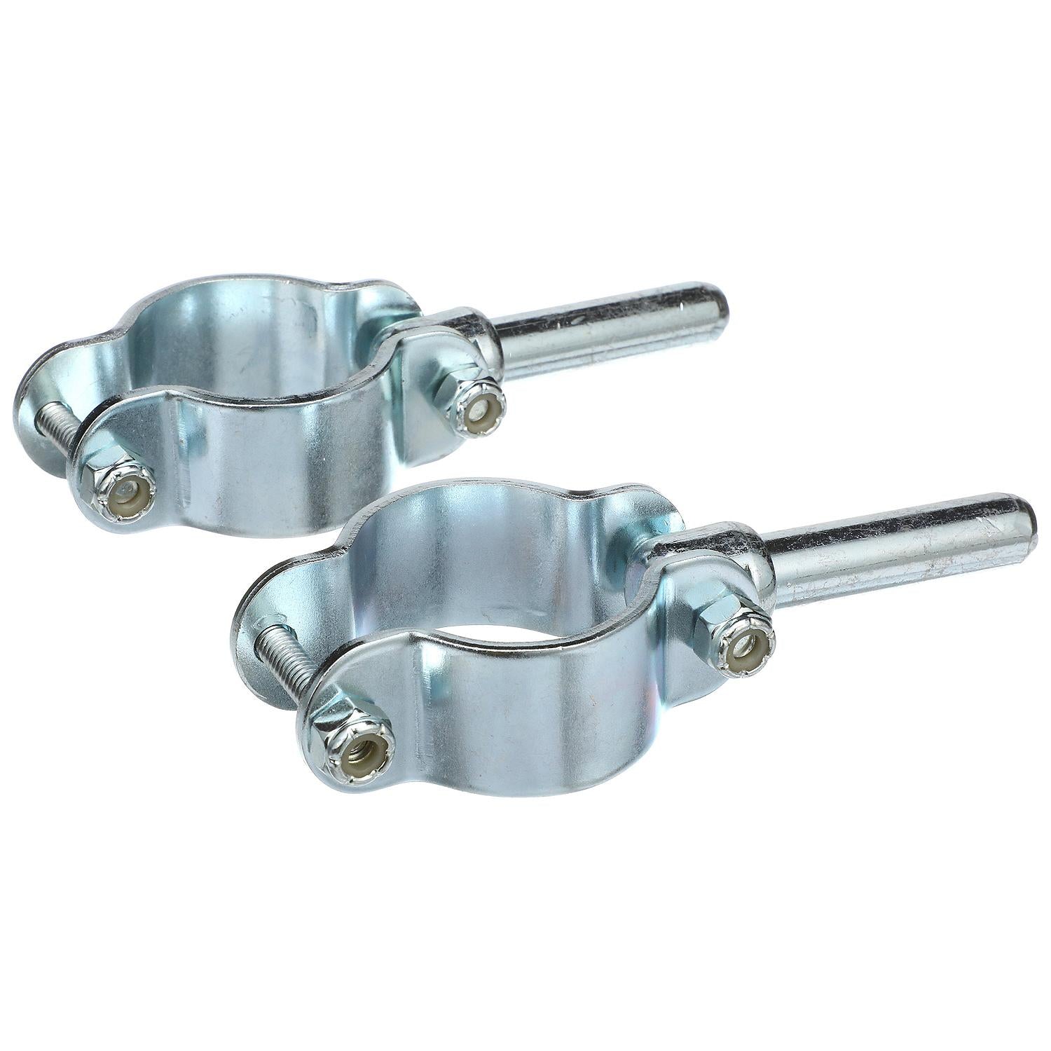 Zinc Plated Steel Clamp-On Oarlocks, 2/PK
