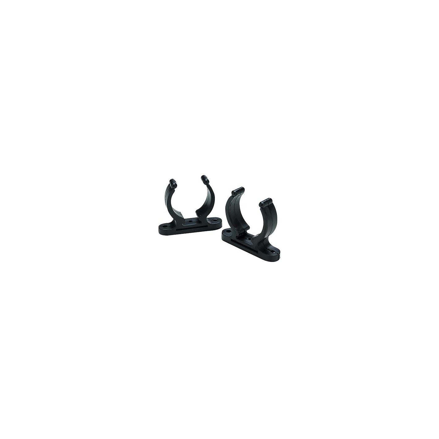 Black Nylon Boat Hook Clips, 2/PK