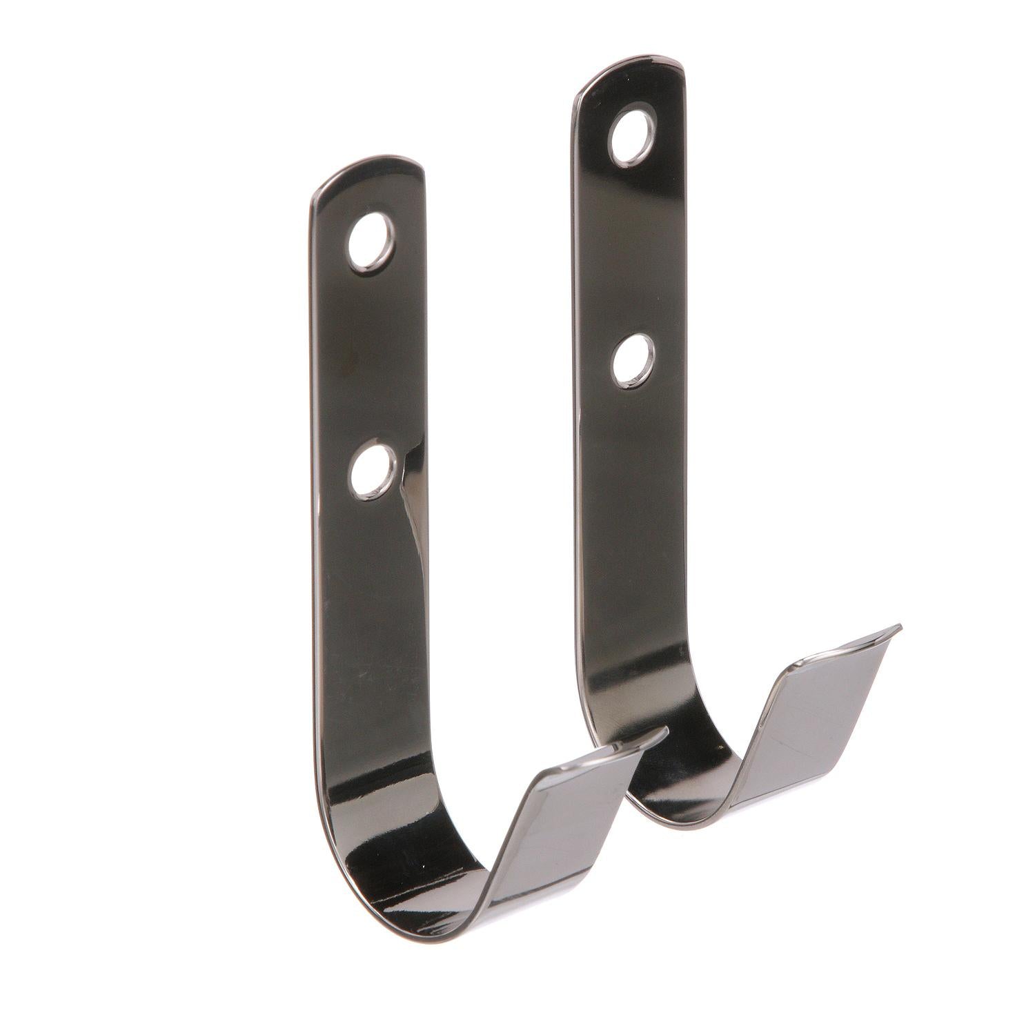 Stainless-Steel Boat Hook Holders, 2/PK