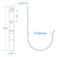 Stainless Steel Ring Buoy Bracket
