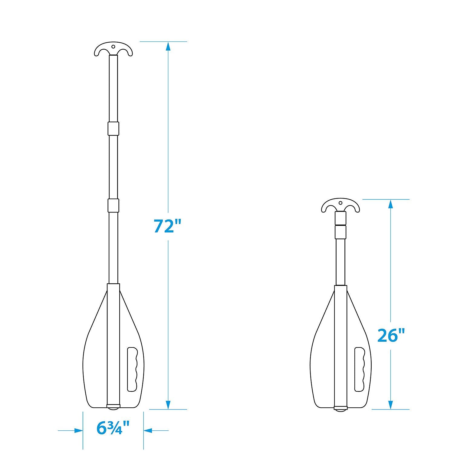 26in - 72in Telescoping Paddle