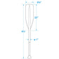 Synthetic Paddle w/ Aluminum Shaft, 4.5ft