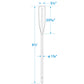 Synthetic Oar, 6.5ft