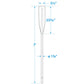 Synthetic Oar, 7ft