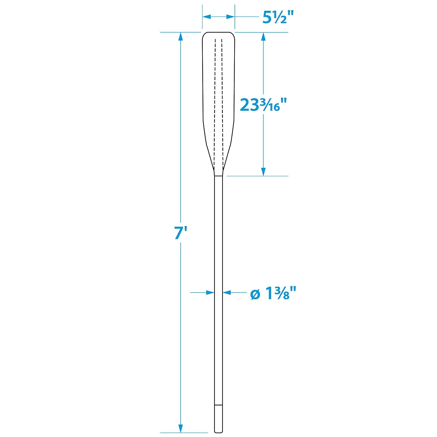 Synthetic Oar, 7ft