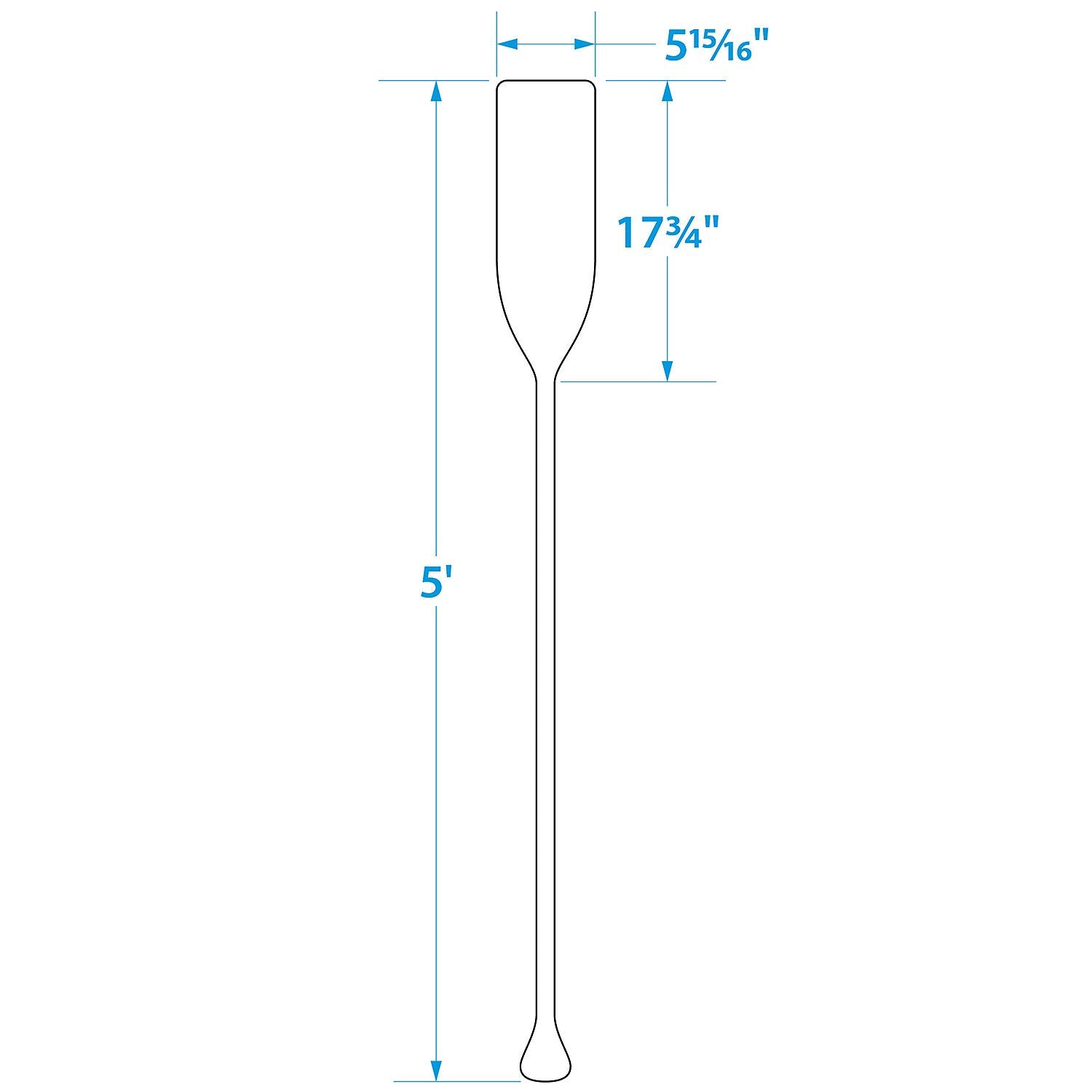 Standard Wood Paddle, 5ft