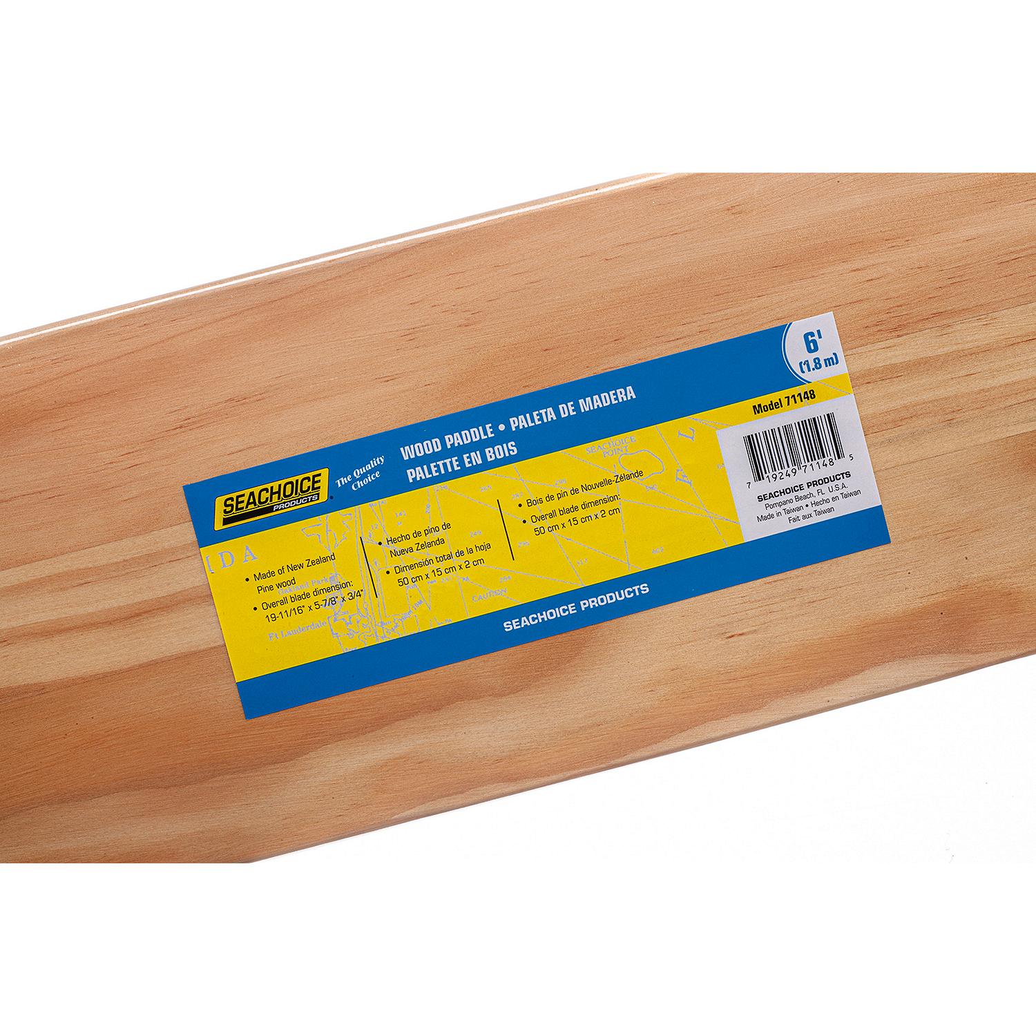 Standard Wood Paddle, 6ft