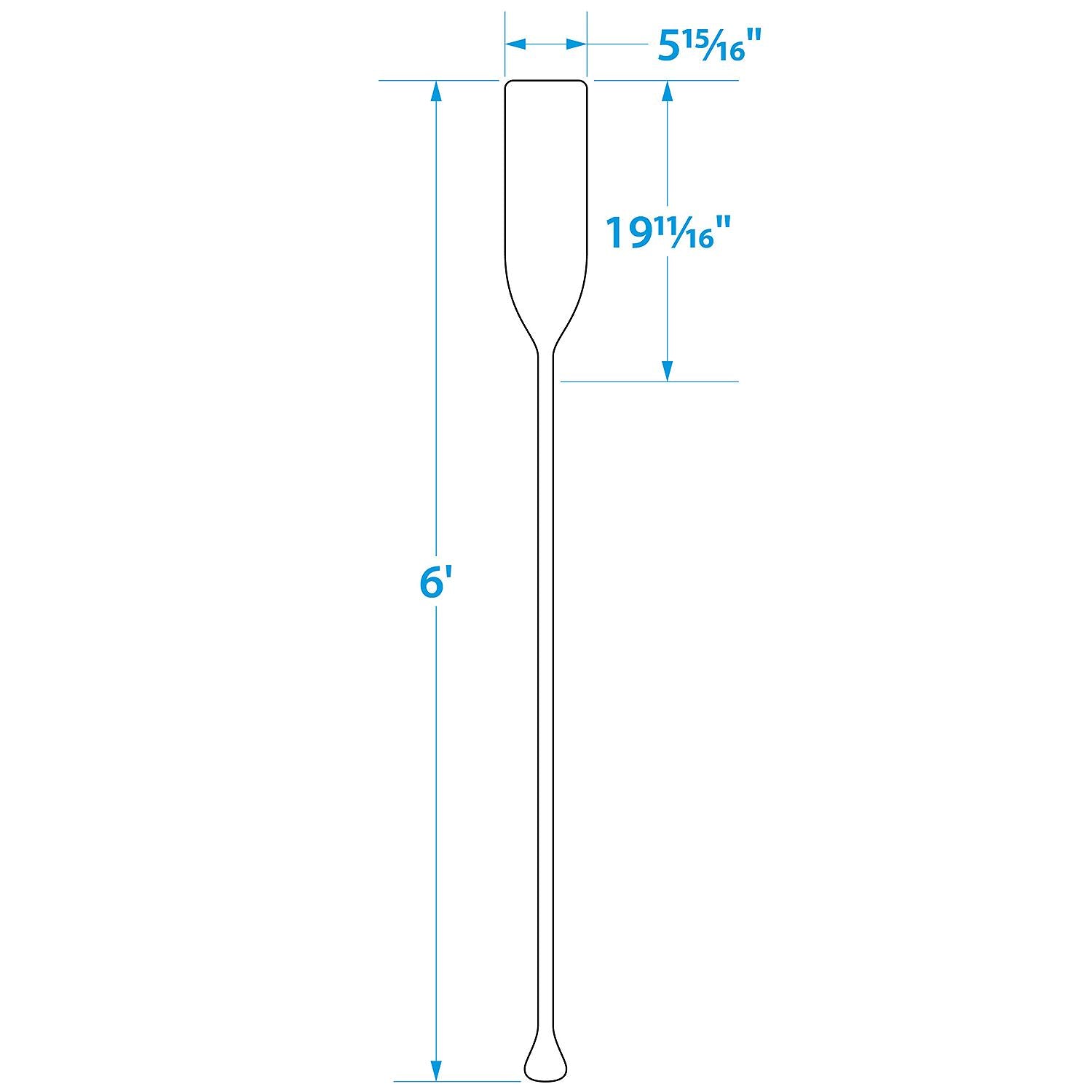 Standard Wood Paddle, 6ft
