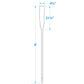 Premium Varnished Oar w/ Comfort Grip, 6ft