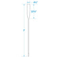 Premium Varnished Oar w/ Grip, 7ft