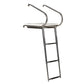 Deluxe 3 Step Universal Swim Platform w/ Slide Mount Telescoping Ladder