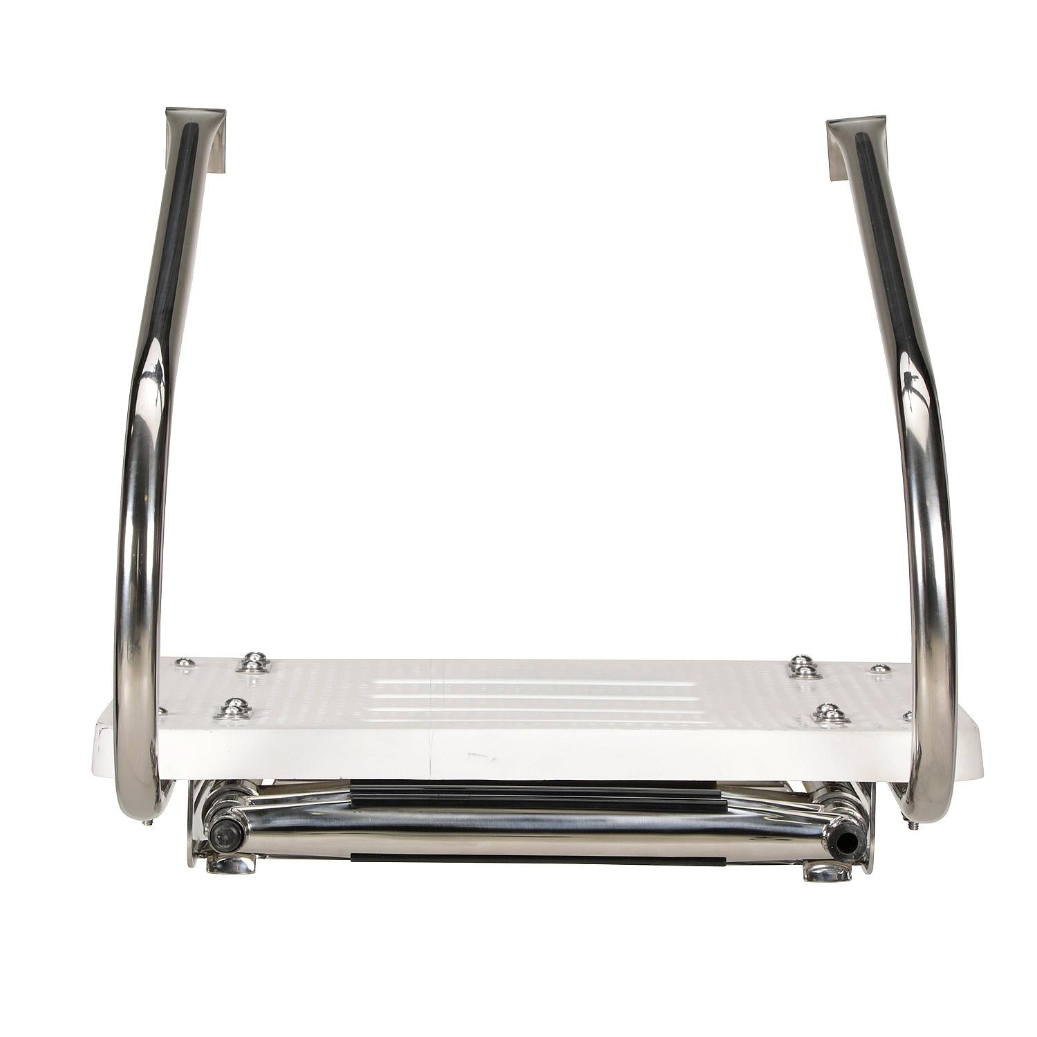 Deluxe 3 Step Universal Swim Platform w/ Slide Mount Telescoping Ladder