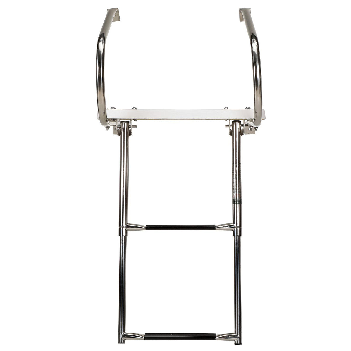 Universal 2 Step Swim Platform w/ Under Mount Telescoping Ladder
