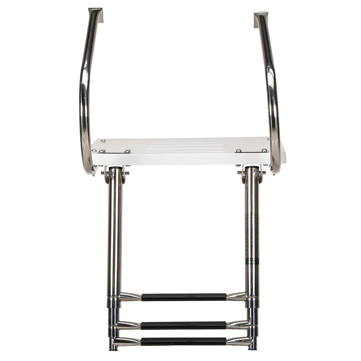 Universal 3 Step Swim Platform w/ Under Mount Telescoping Ladder