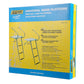 Universal 3 Step Swim Platform w/ Under Mount Telescoping Ladder