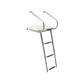 Universal 3 Step Swim Platform w/ Under Mount Telescoping Ladder