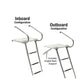Universal 3 Step Swim Platform w/ Under Mount Telescoping Ladder