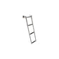 Telescoping 4 Step Transom Mount, Stainless Steel