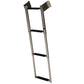 Telescoping 4 Step Transom Mount, Stainless Steel