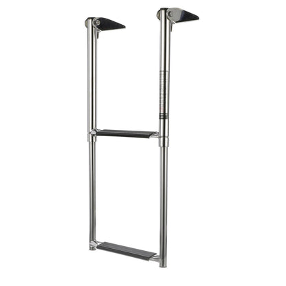 Telescoping Ladder Only for Universal 2 Step Swim Platform w/ Top Mount Ladder