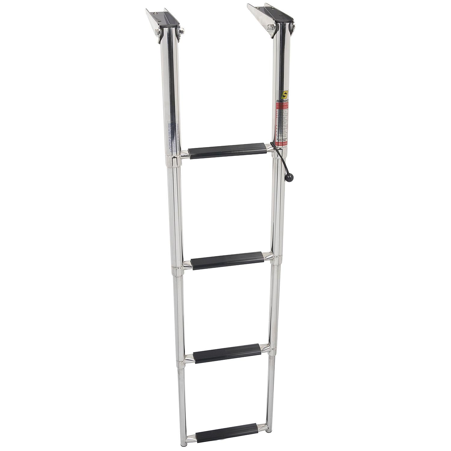 Over Platform Telescoping Ladder, 4 Steps