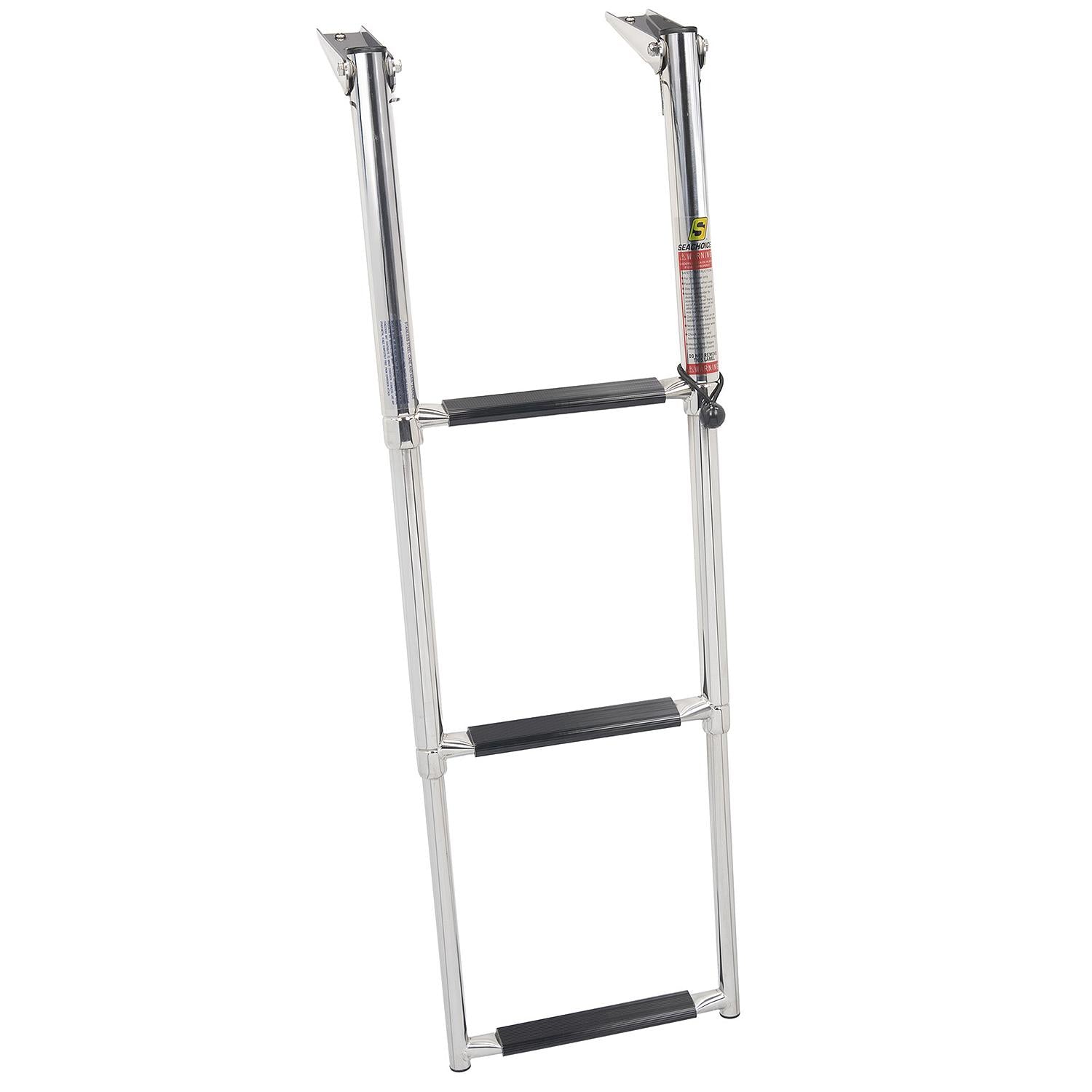 Over Platform Telescoping Ladder, 3 Steps