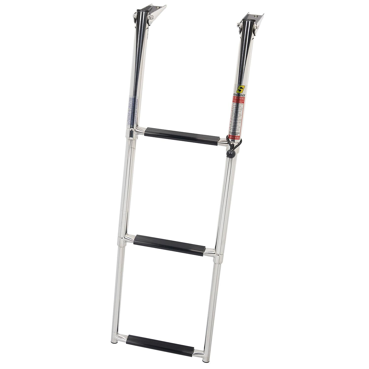Over Platform Telescoping Ladder, 3 Steps