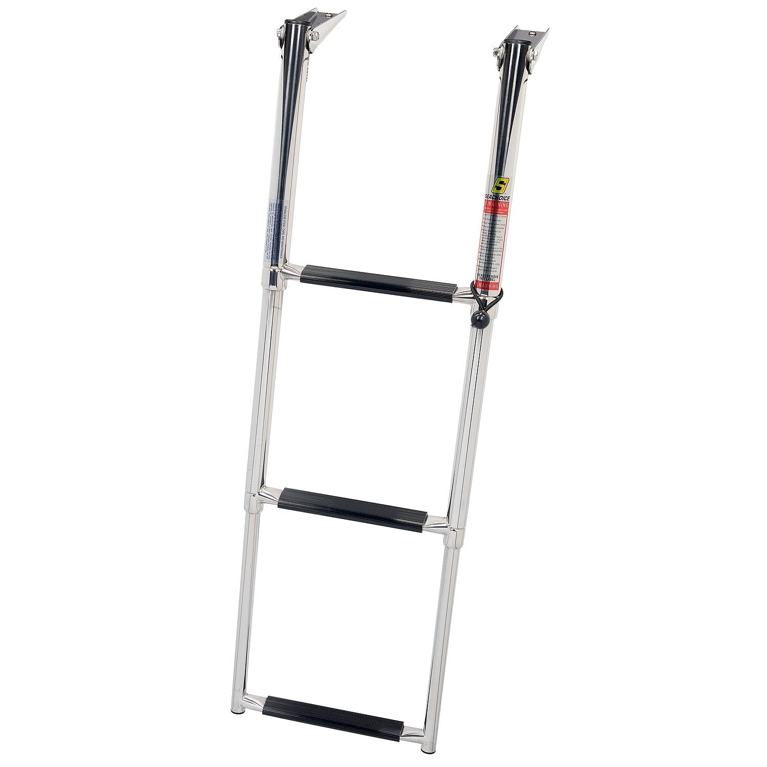 Over Platform Telescoping Ladder, 3 Steps