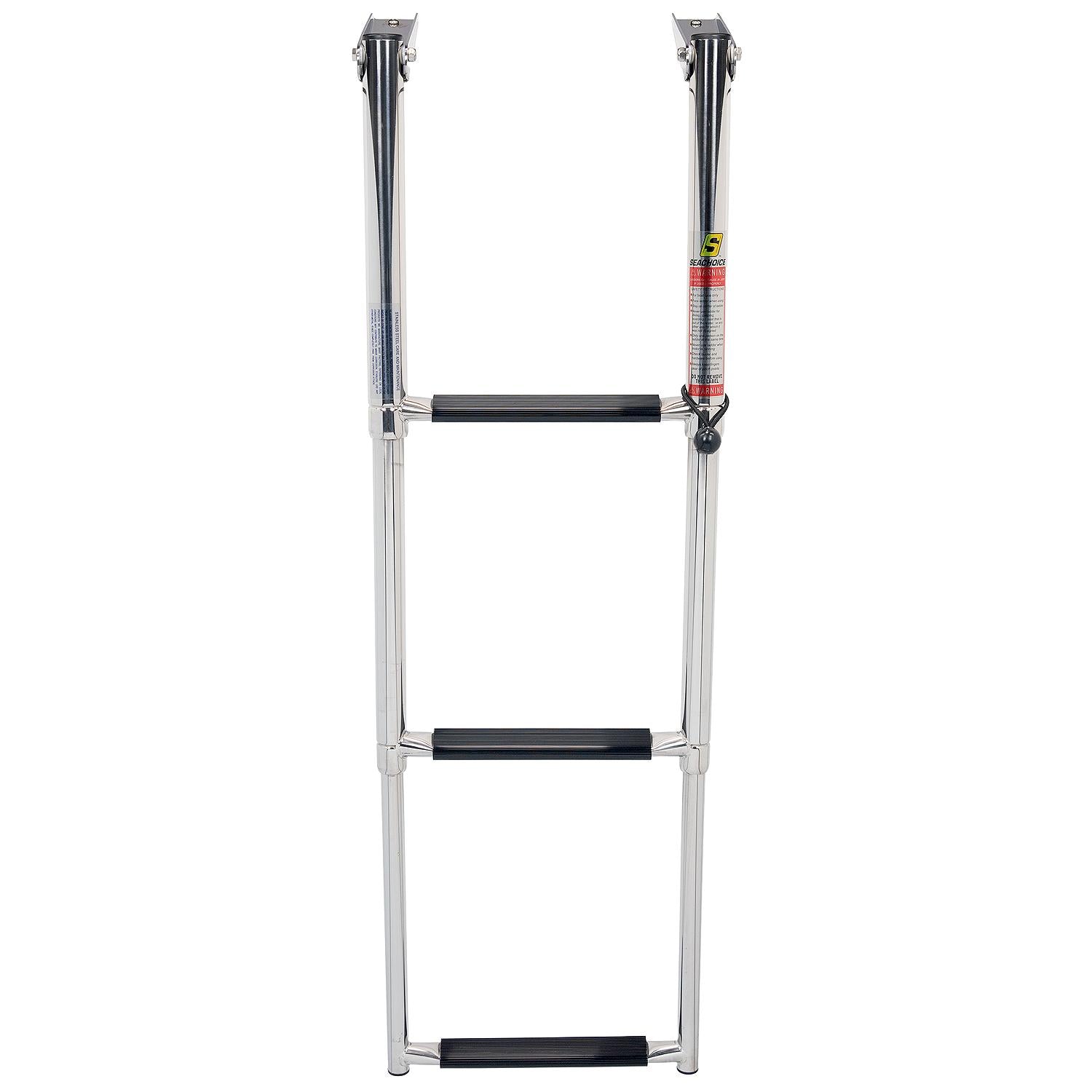 Over Platform Telescoping Ladder, 3 Steps