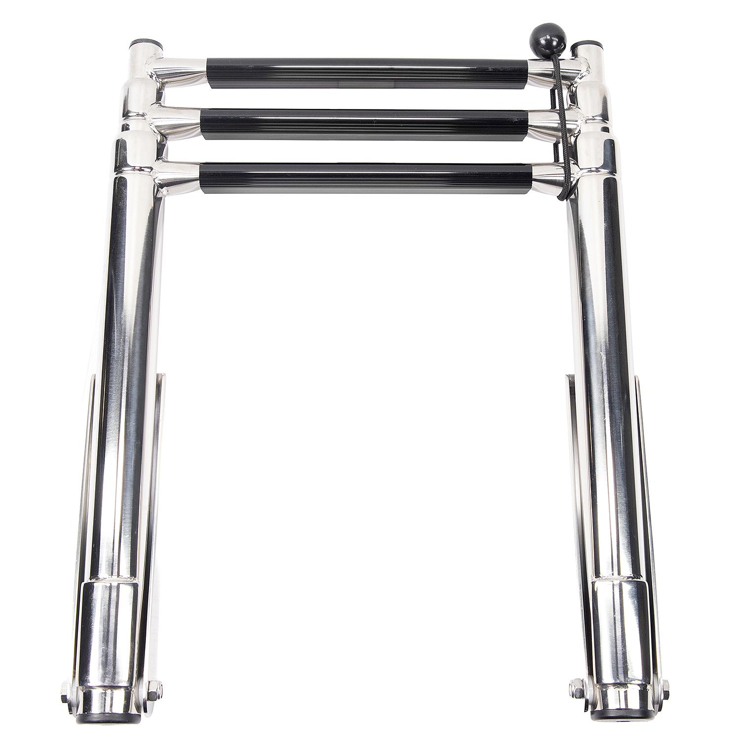Over Platform Telescoping Ladder, 3 Steps